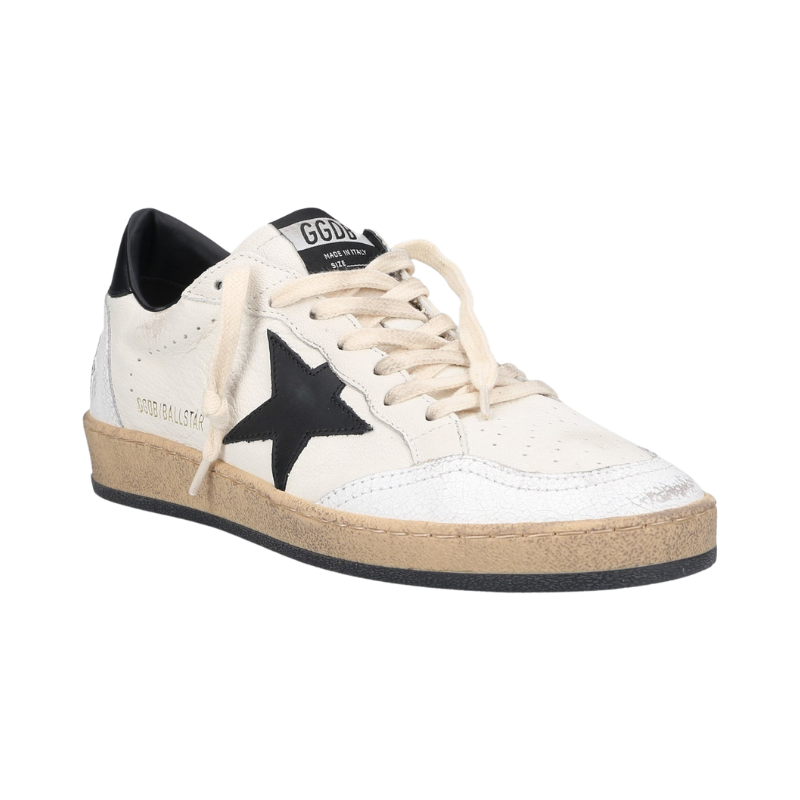Golden Goose Ball Star Low-Top in Nappa Leather