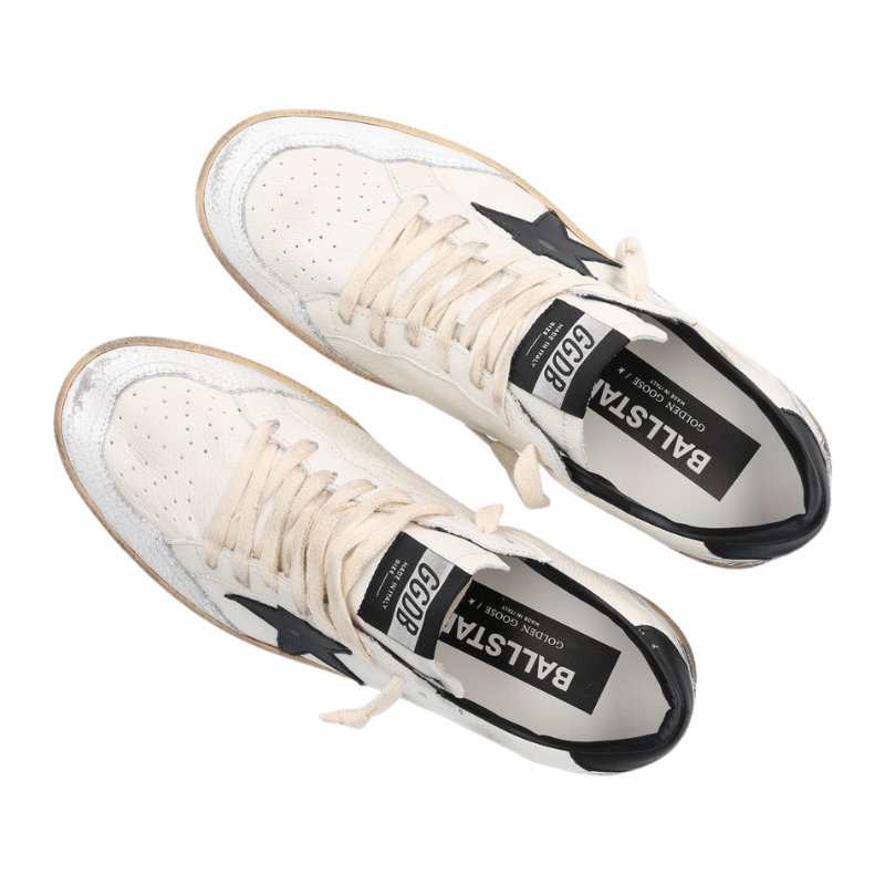 Golden Goose Ball Star Low-Top in Nappa Leather
