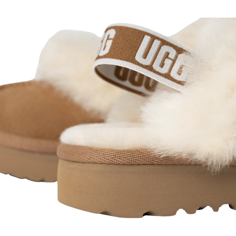 UGG Funkette Slipper – Chestnut (Kids)