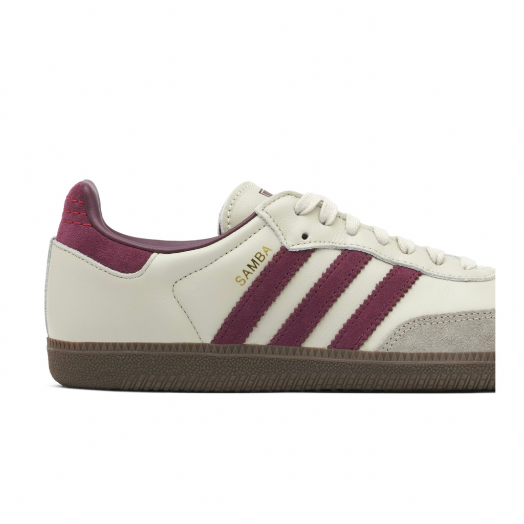 Adidas Samba OG – Putty Grey Maroon