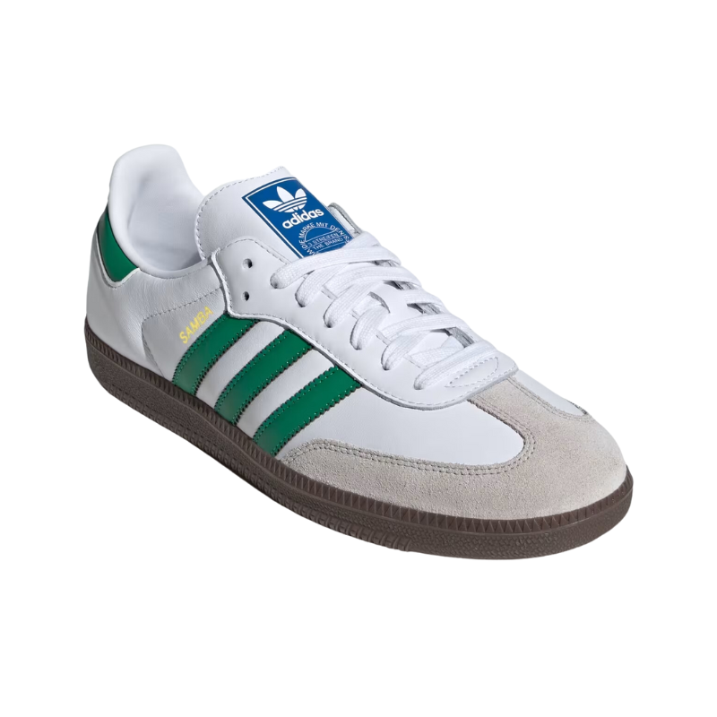Adidas Samba OG Foot Wear – White Green