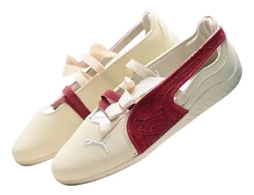 Puma Speedcat Ballet Lace Ribbon Beige