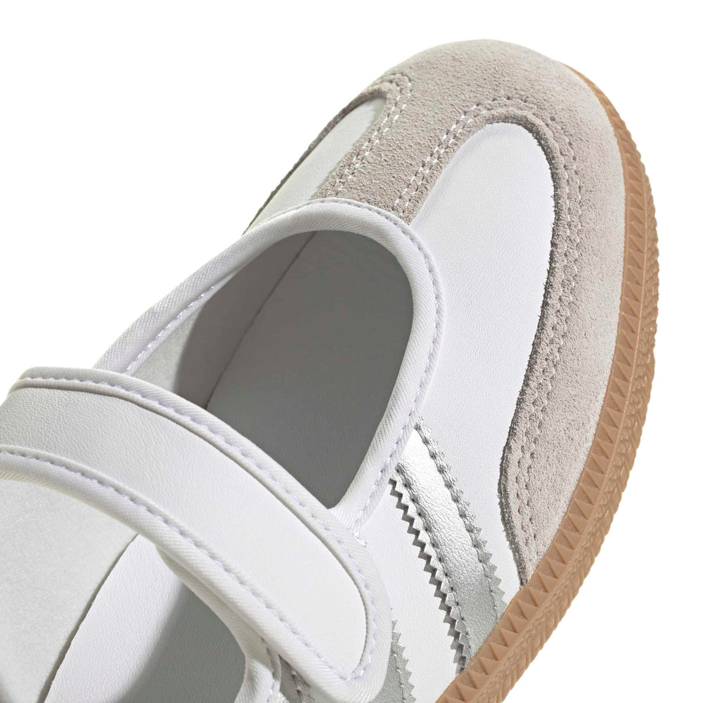 Adidas Samba Jane White Sliver Metallic