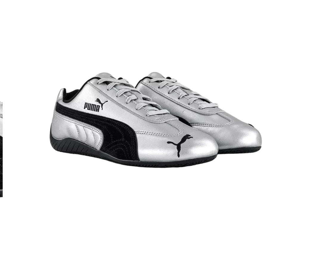 PUMA Speedcat OG Trainers Metallic Silver Black