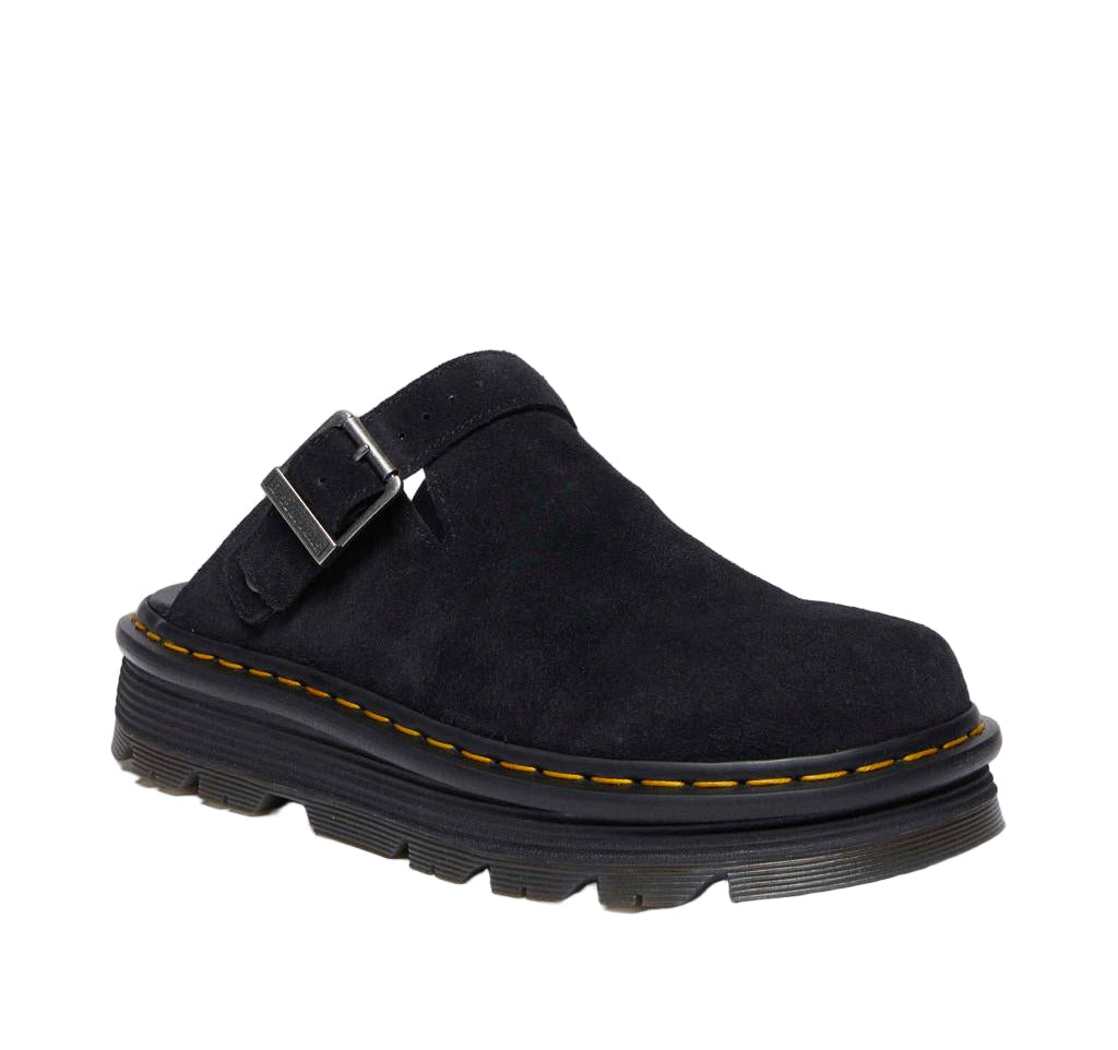 Dr Martens Zebzag Suede Casual Slingback Platform Mules