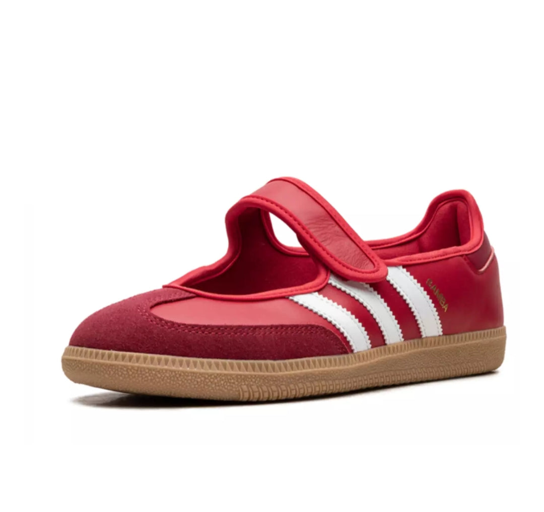 adidas samba jane Scarlet White Gum (Women's)