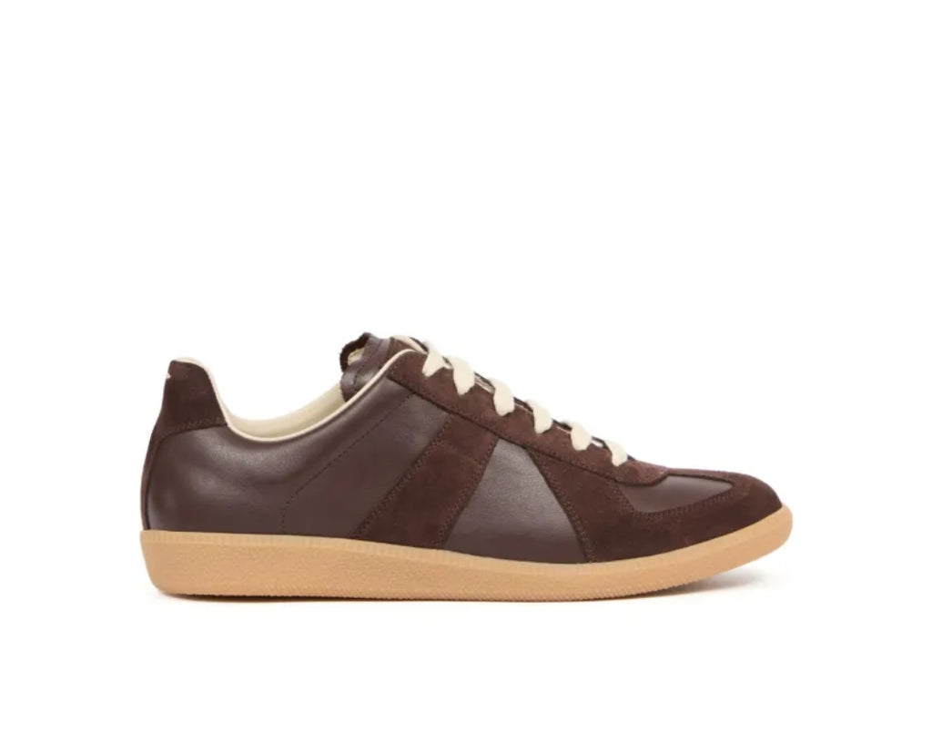 Maison Margiela - Replica leather and suede sneakers