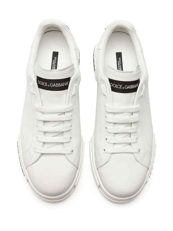 Dolce & Gabbana Calfskin nappa Portofino sneakers