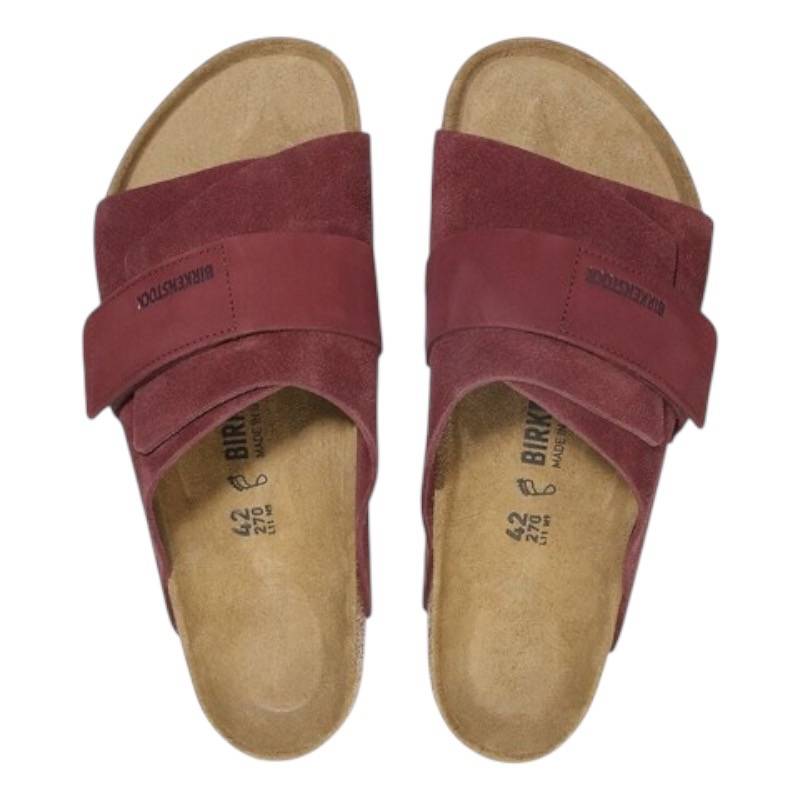 Birkenstock Kyoto Nubuck
Leather/Suede – Zinfandel