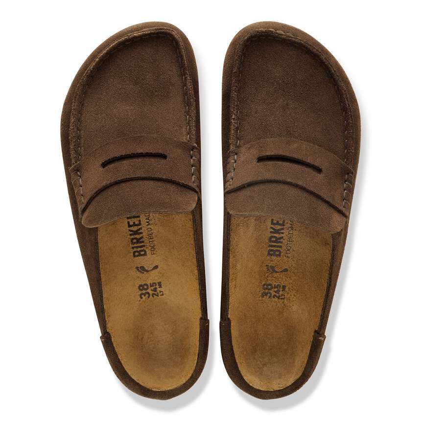 Birkenstock Naples Suede leather Brown