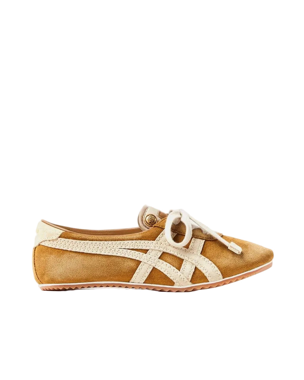 Versace x Onitsuka Tiger - TAI-CHI Sakura Suede Brown Low Top Sneakers