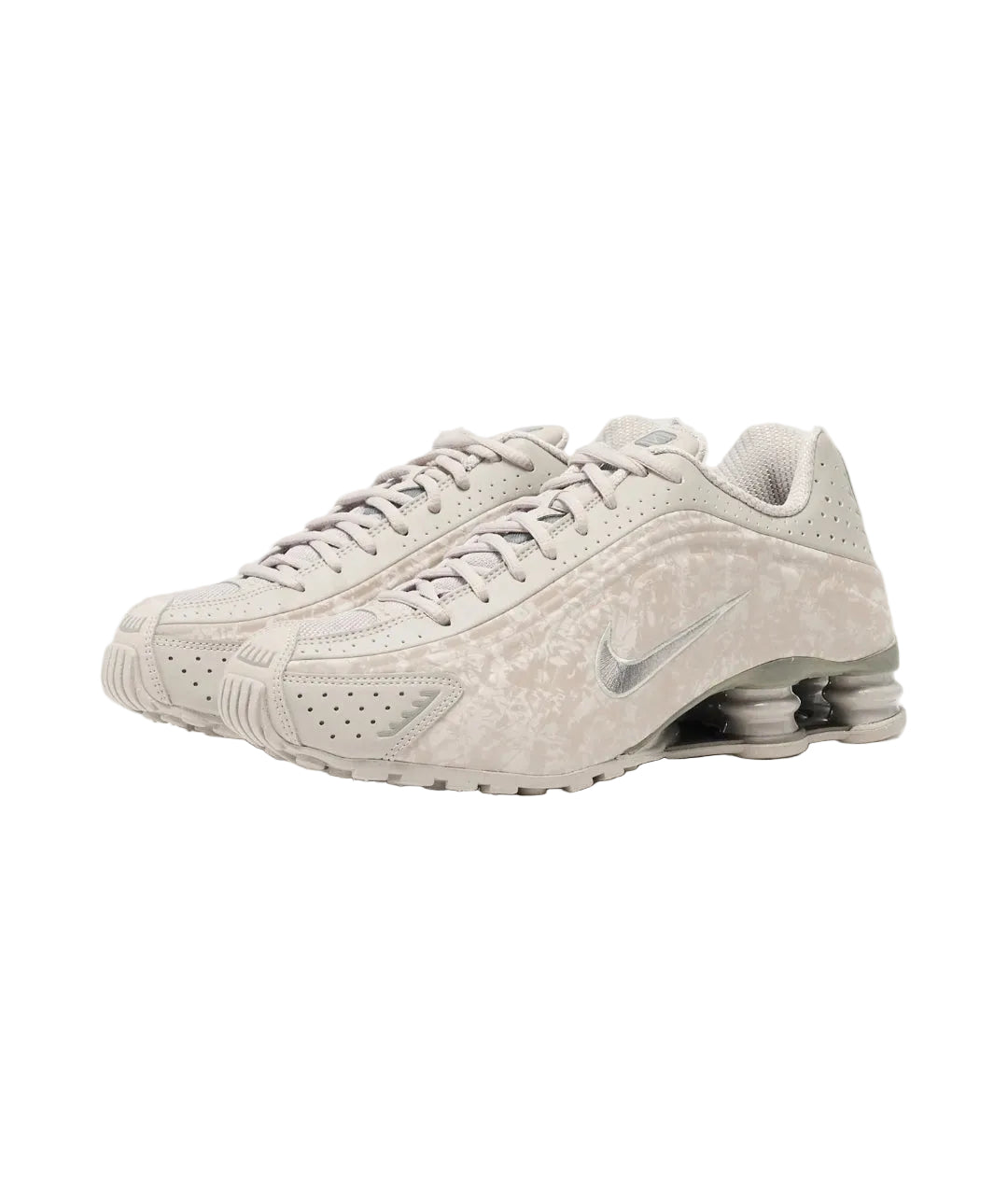Nike Shox R4 'Flat Pewter Floral'
