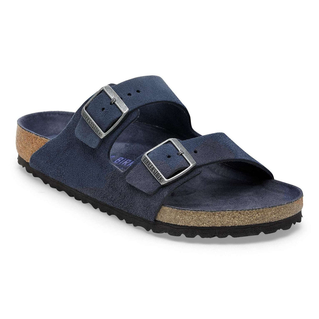 Birkenstock Arizona soft sole Suede leather New Navy Tonal