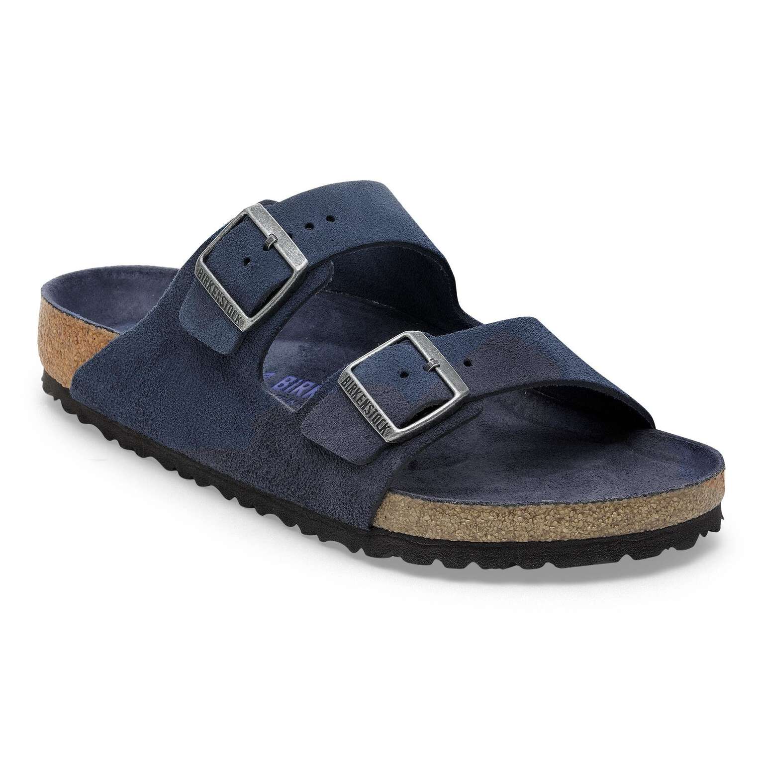 Birkenstock Arizona soft sole Suede leather New Navy Tonal