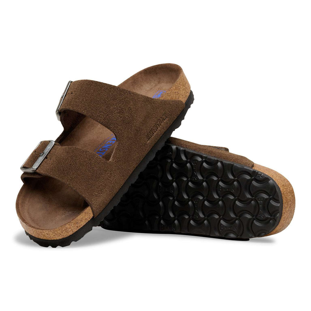 Birkenstock Arizona soft sole Suede leather Brown