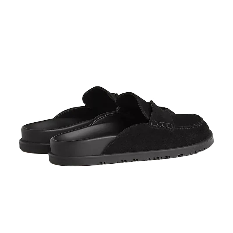 Hermes Go mule noir