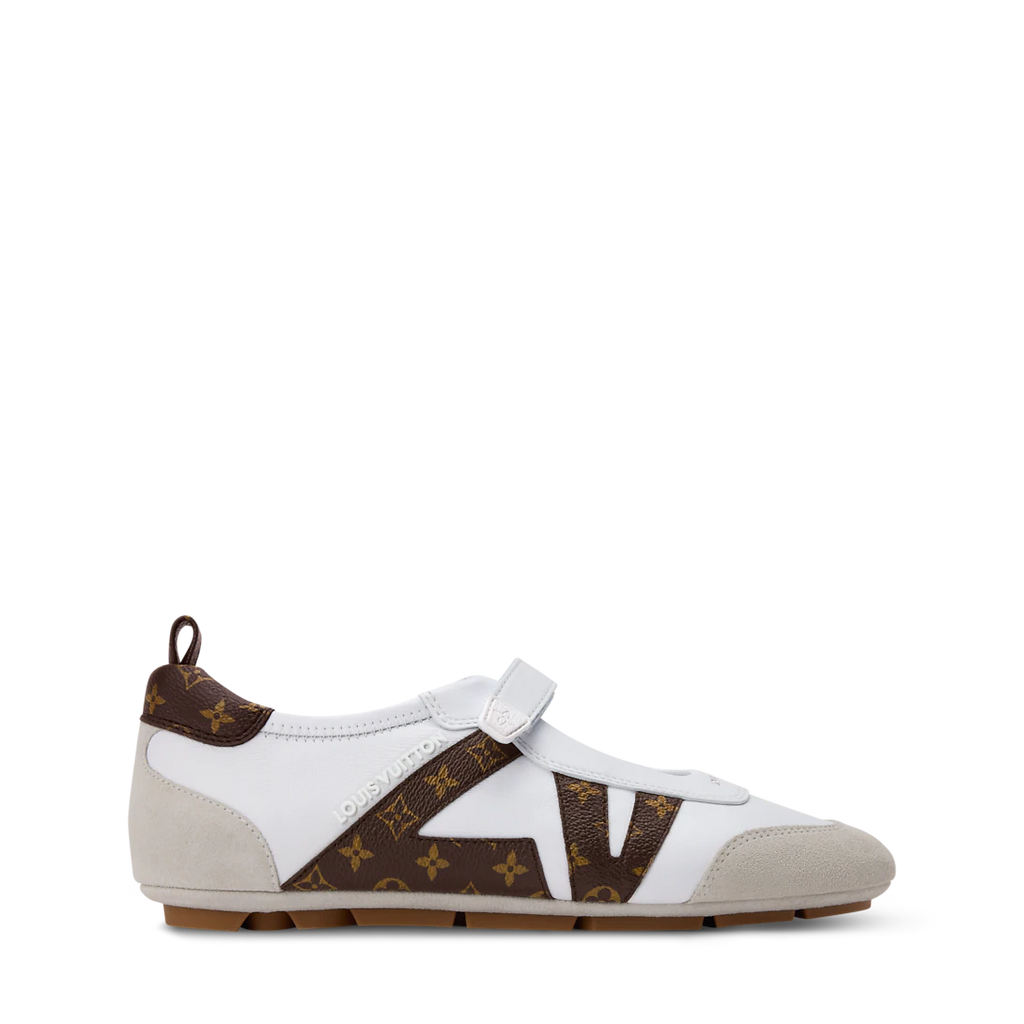 Louis Vuitton LV Sneakerina Mary Jane white