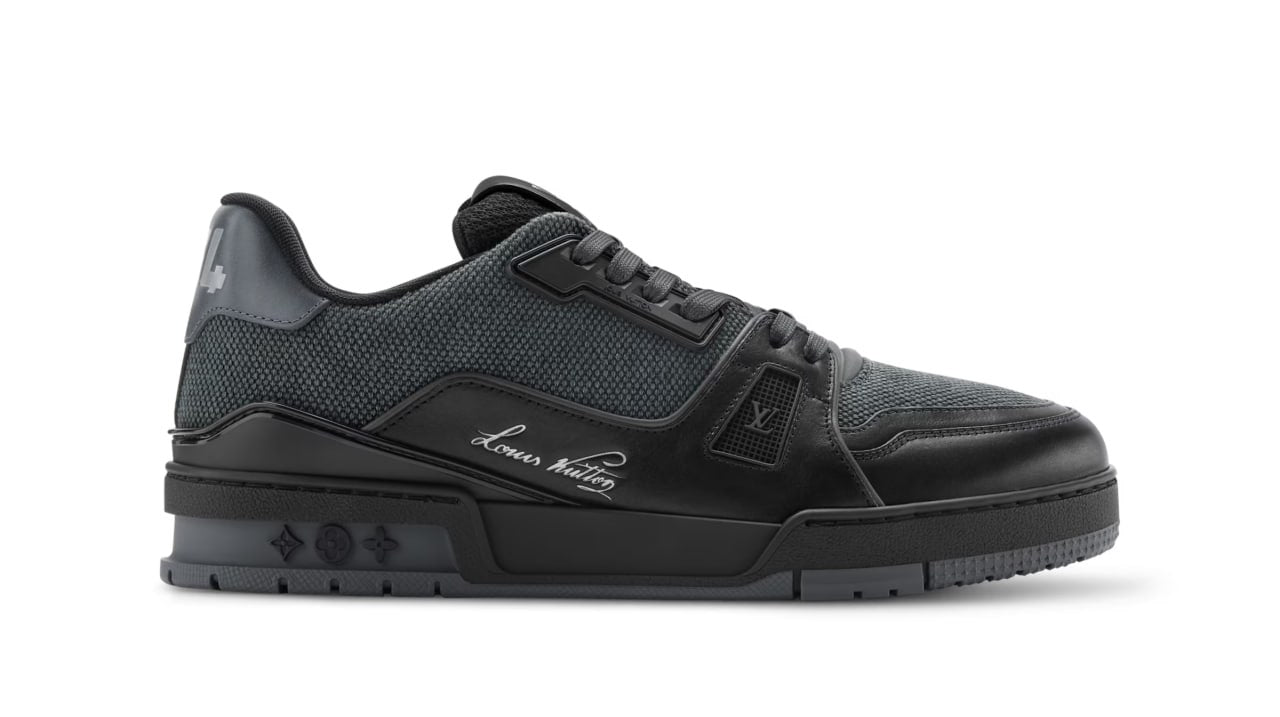 Louis vuitton LV Trainer Sneaker Denim Noir