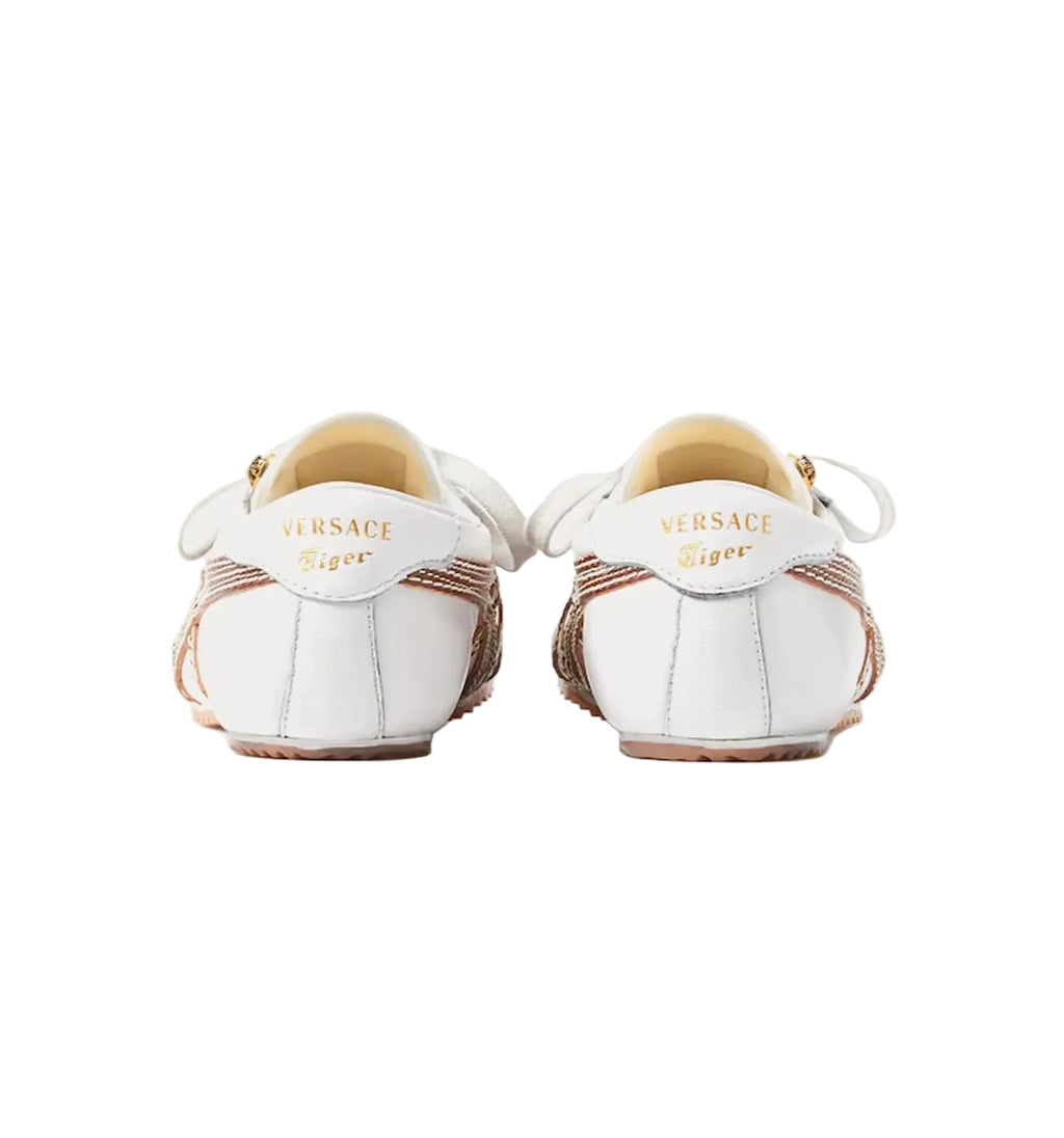 Versace x Onitsuka Tiger - TAI-CHI Sakura Nappa Brown / White Low Top Sneakers