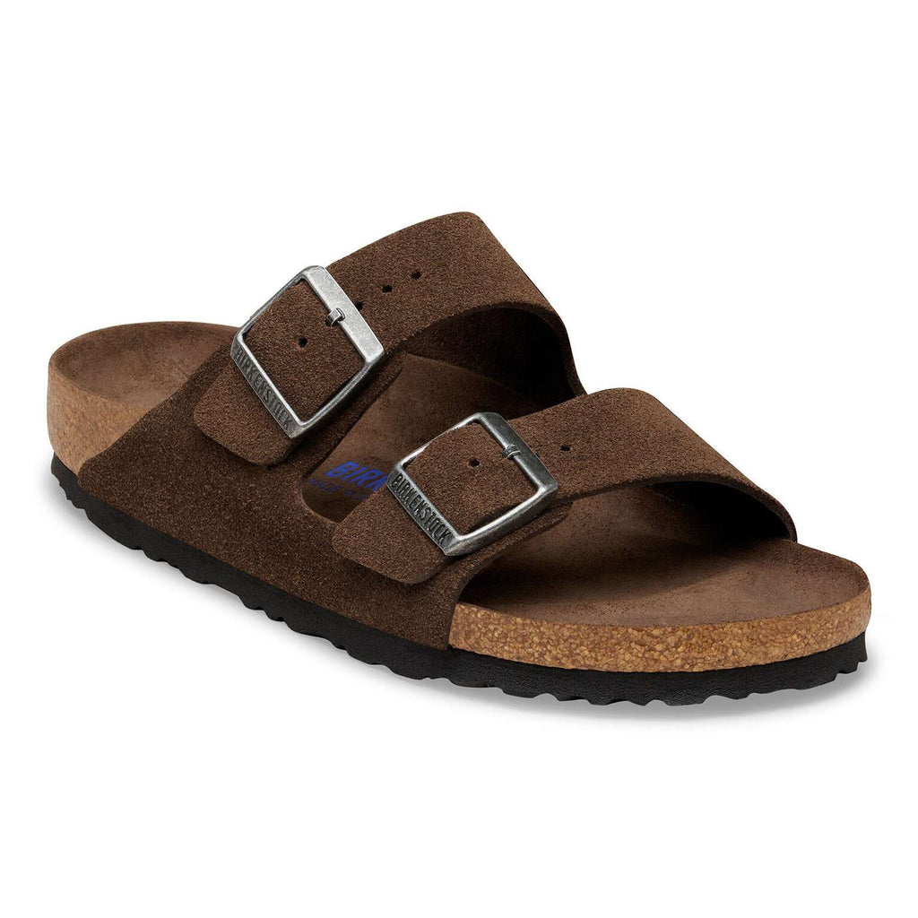 Birkenstock Arizona soft sole Suede leather Brown