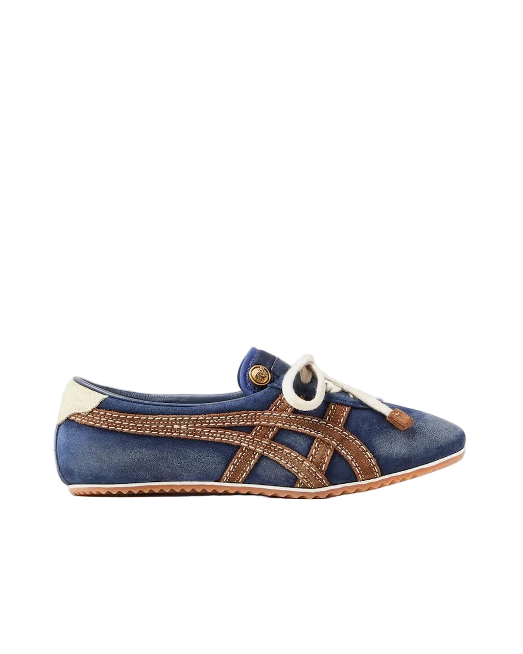 Versace x Onitsuka Tiger - TAI-CHI Sakura Suede Blue Low Top Sneakers