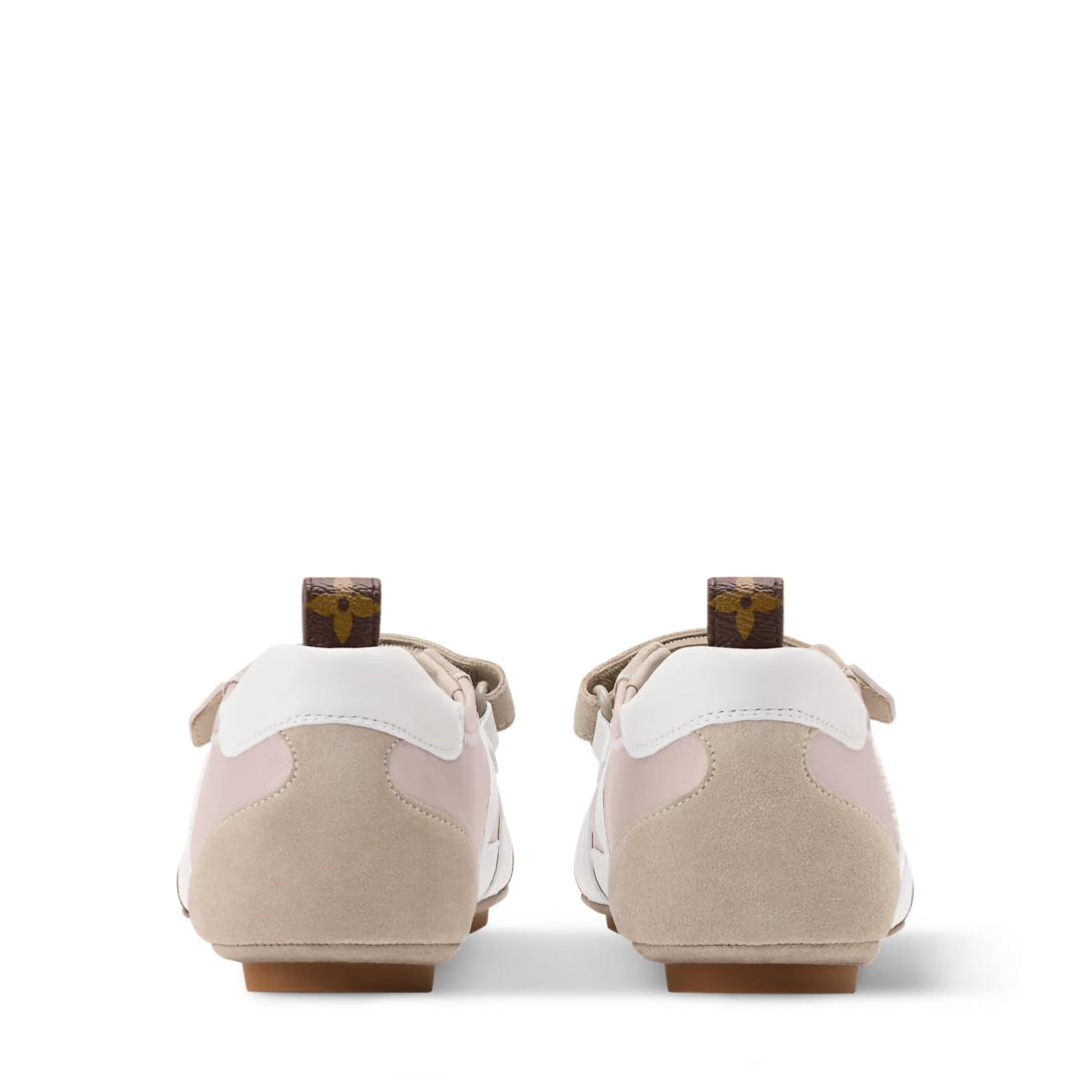 Louis Vuitton LV Sneakerina Mary Jane Beige