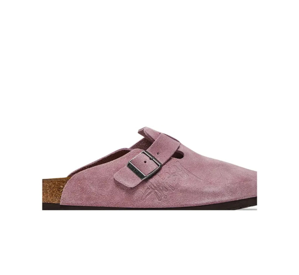 Stussy X Birkenstock Boston Bs Pink