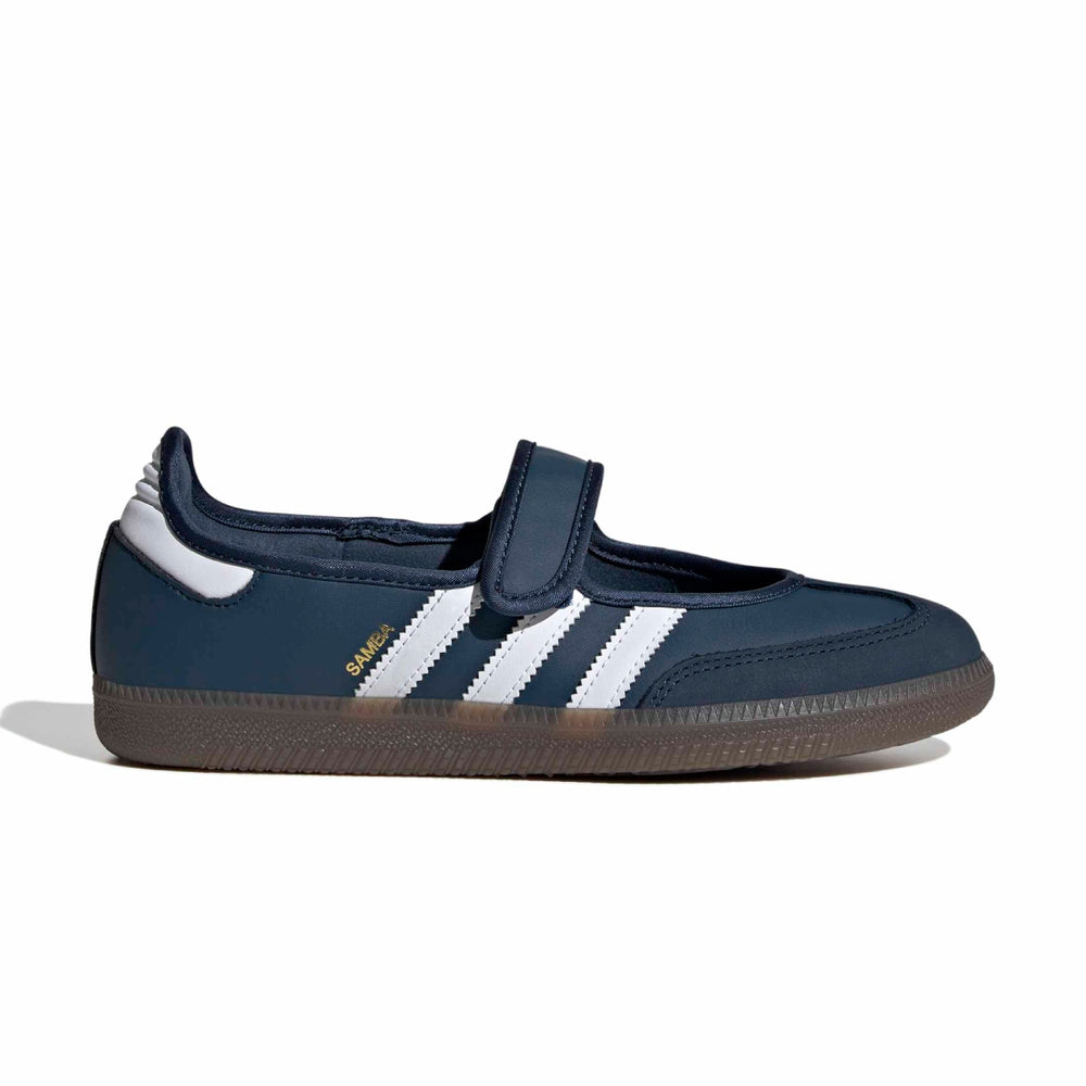 Adidas Samba Jane Shoes Crew Navy / Cloud White / Gold Metallic