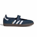 Adidas Samba Jane Shoes Crew Navy / Cloud White / Gold Metallic
