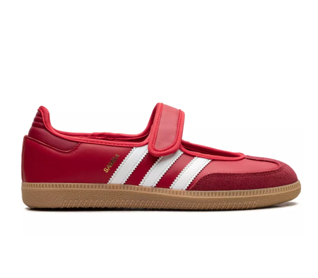 adidas samba jane Scarlet White Gum (Women's)