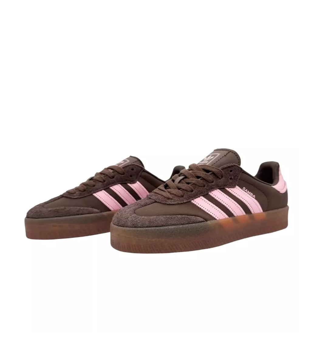 Adidas Samba platform Brown/Pink