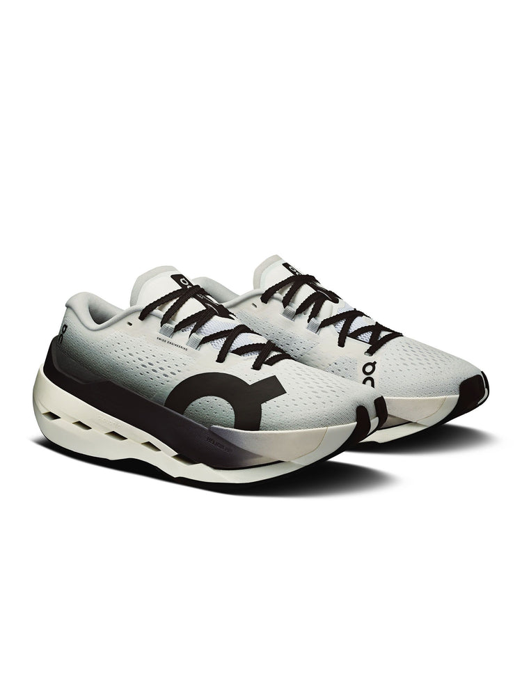 On Cloudboom Max White-Black
