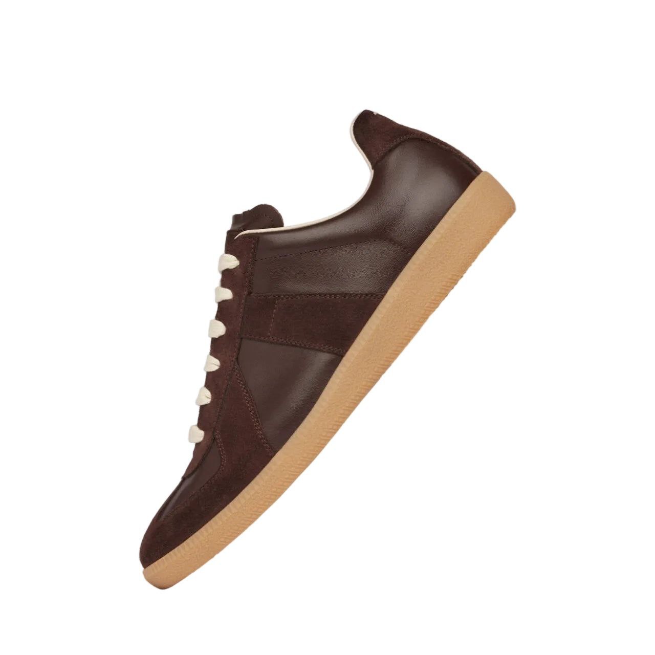 Maison Margiela - Replica leather and suede sneakers