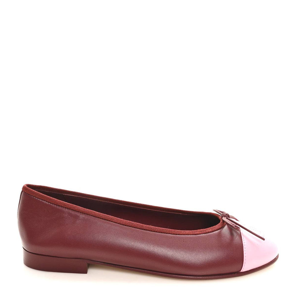 Chanel ballerines - Agneau, bordeaux