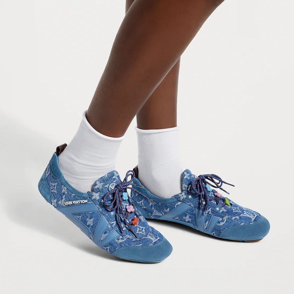 LV Sneakerina Shoes Bleu Denim