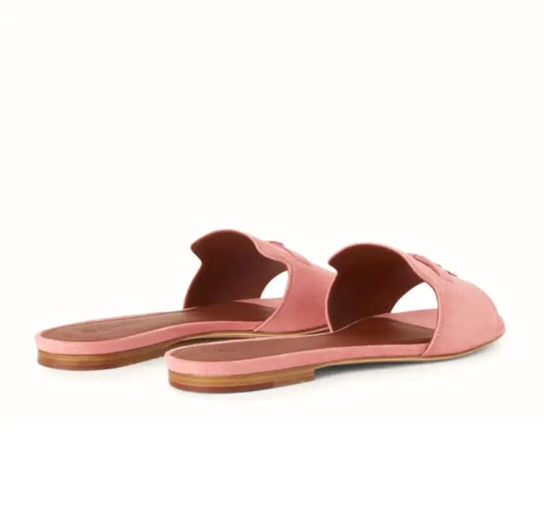 Loro piana Summer Charms Sandal Suede Goatskin