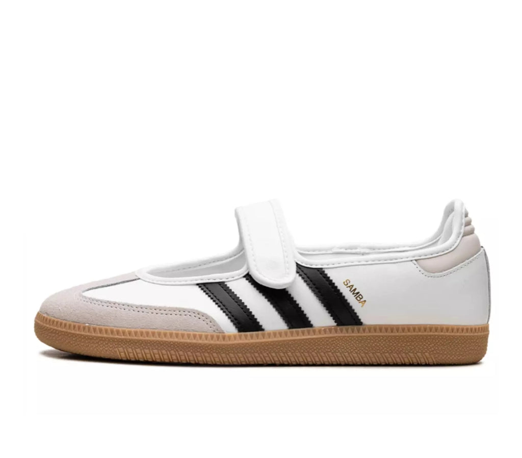 adidas samba Jane White Black Gum (Women's)