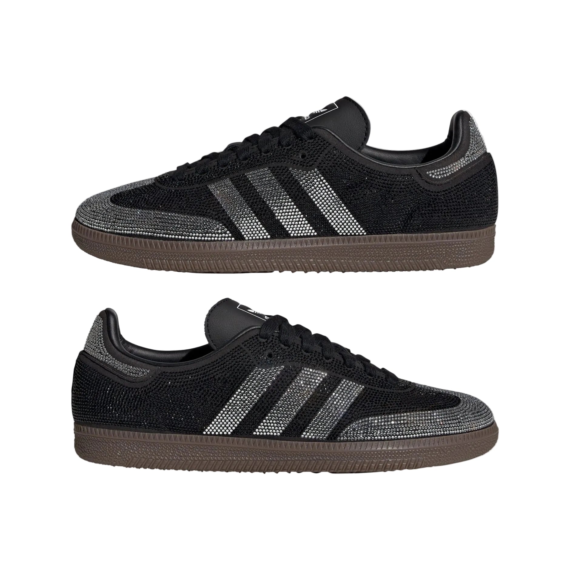 Adidas Samba OG Rhinestone Black / Crystal Black Silver