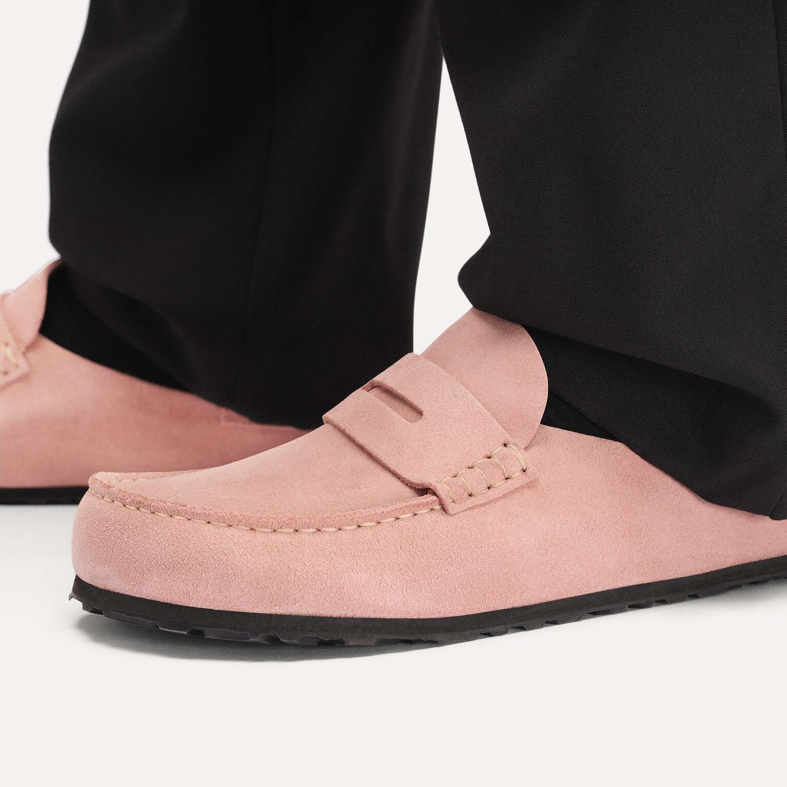 Birkenstock Naples Suede leather Pink