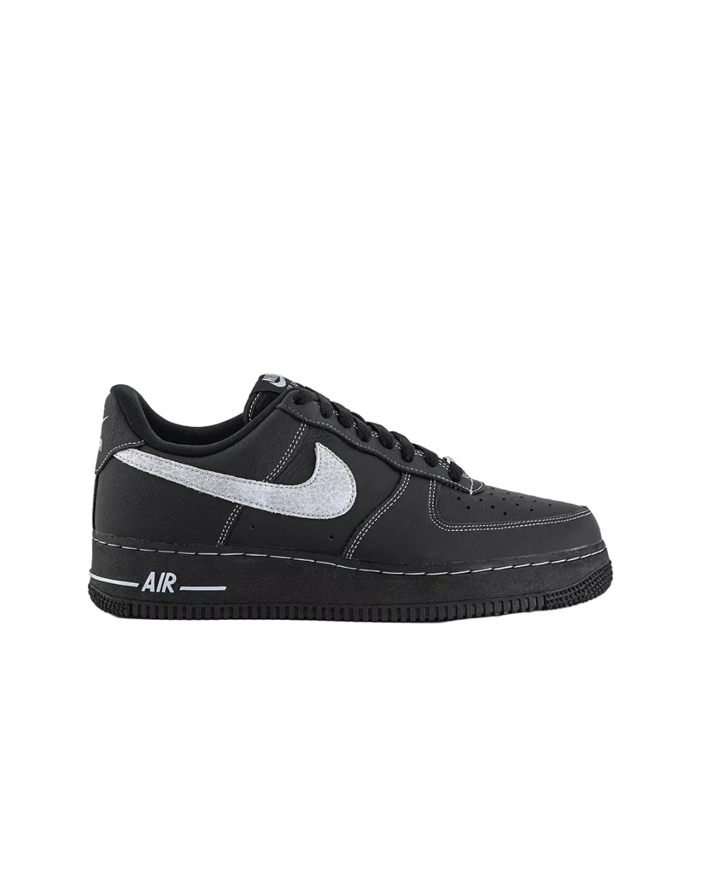 Air Force1 07 Trainers Black Wolf Grey Black