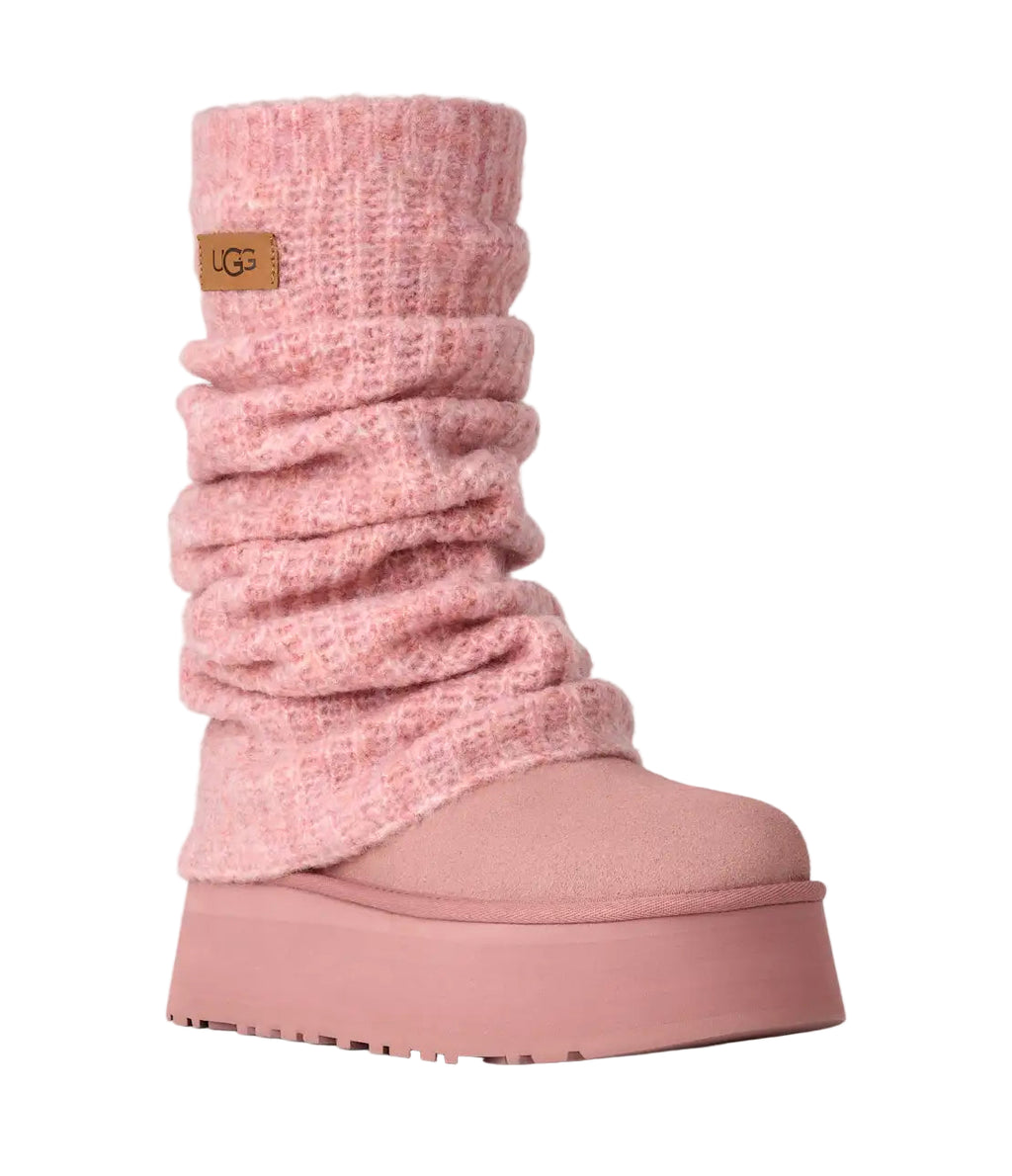 UGG Classic Mini Dipper  Legwarmer pink dawn