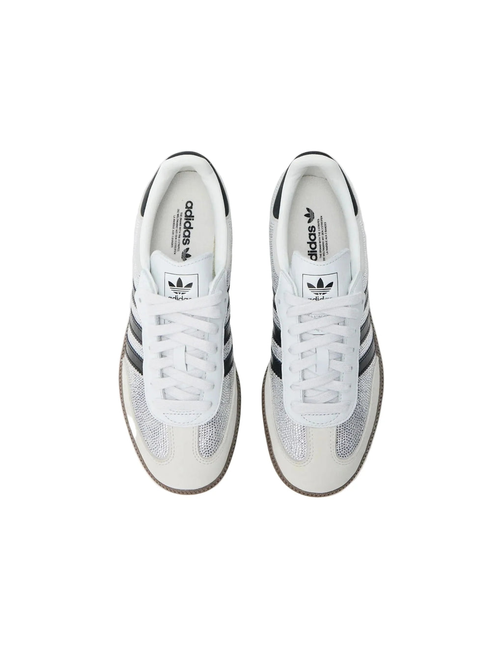Adidas Samba OG Crystal white/Core white/Silver Metallic