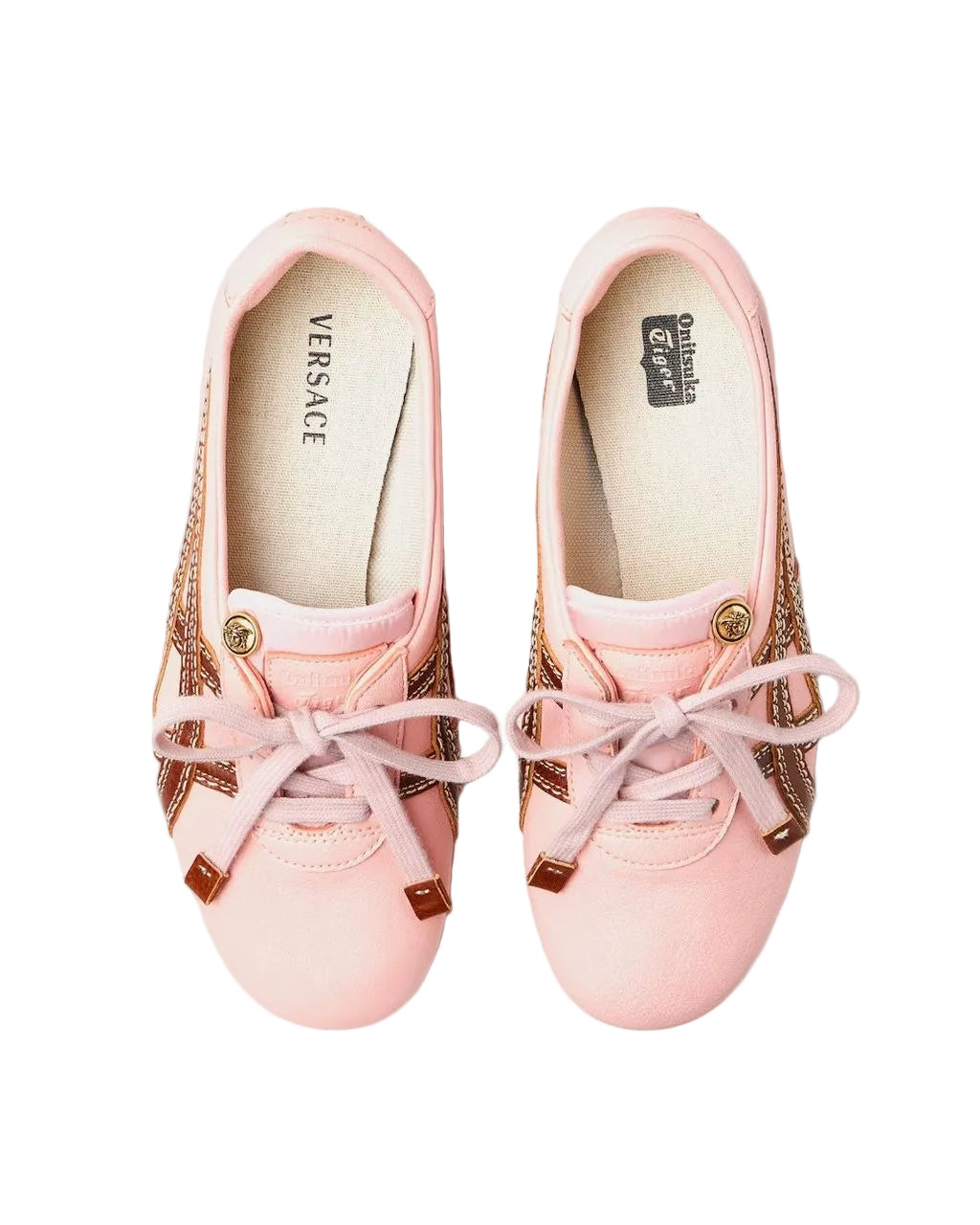 Versace x Onitsuka Tiger - TAI-CHI Sakura Nappa Pink Low Top Sneakers