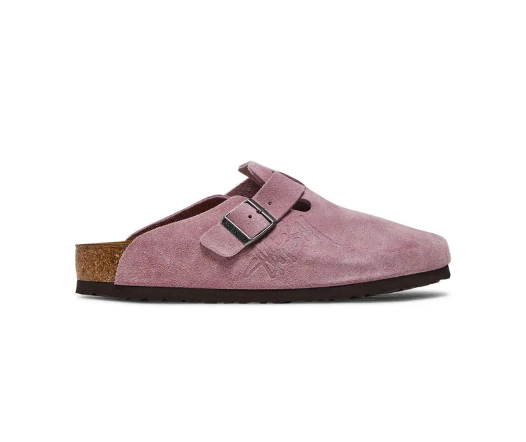 Stussy X Birkenstock Boston Bs Pink