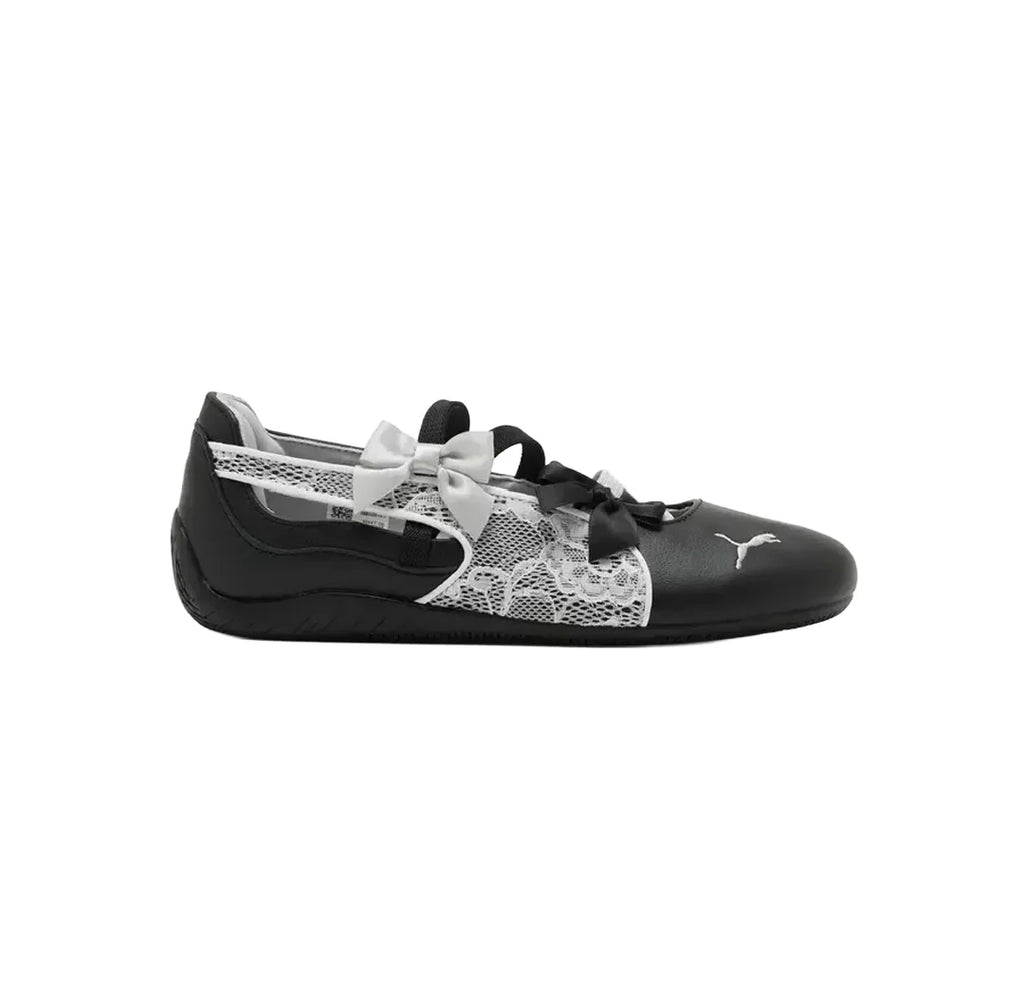 Puma Speedcat Ballet Laces Black White Womens