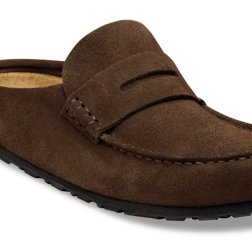 Birkenstock Naples Suede leather Brown