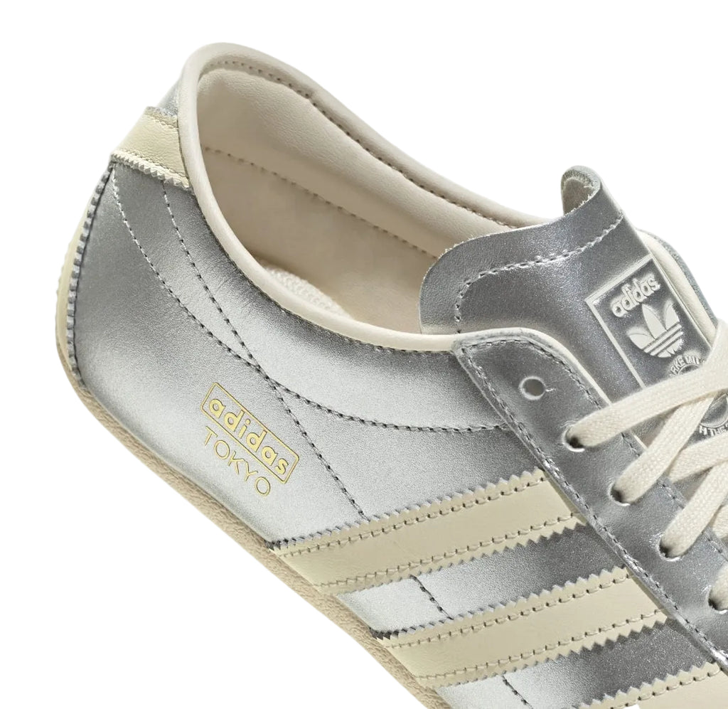 Adidas Tokyo Silver Metallic / Cream White / Gold Metallic