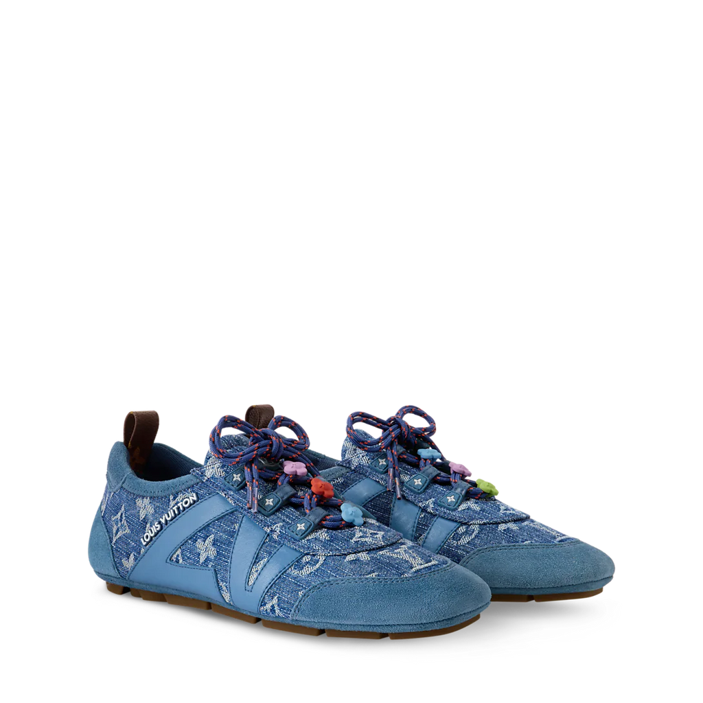 LV Sneakerina Shoes Bleu Denim