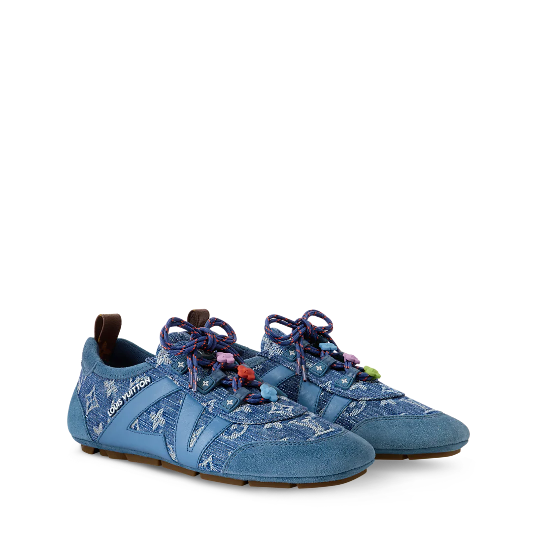 LV Sneakerina Shoes Bleu Denim