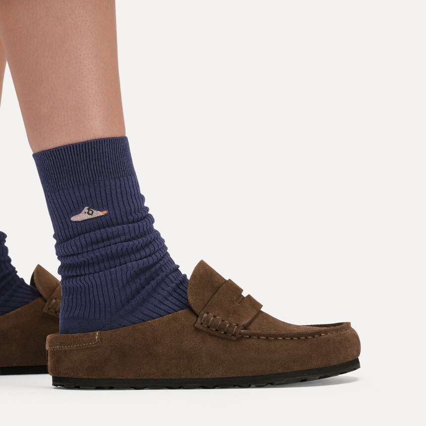 Birkenstock Naples Suede leather Brown